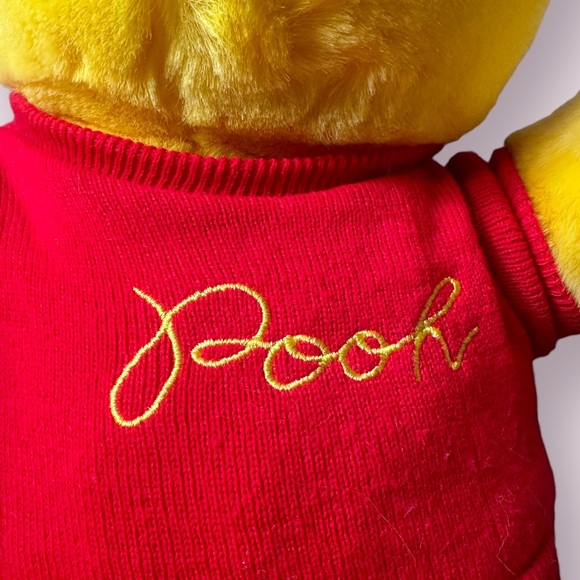 Vintage Disney Sears Winnie The Pooh Plush Stuffed Animal Toy 20” Tall - Picture 5 of 10